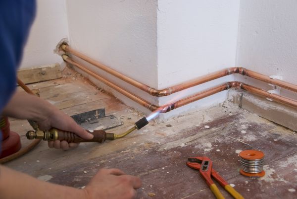Copper Pipe Repair in Sevierville