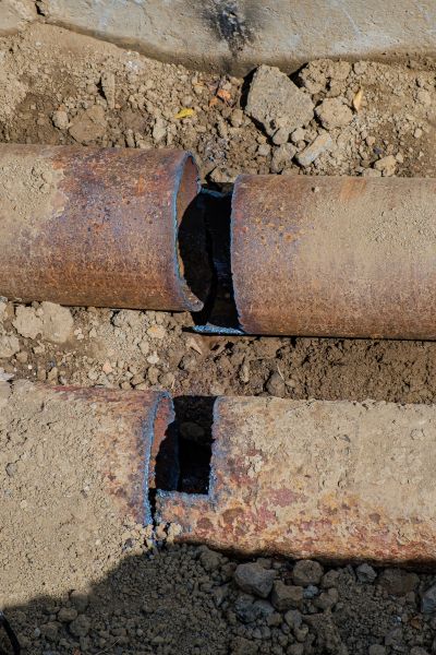Corroded Pipe Repair in Sevierville