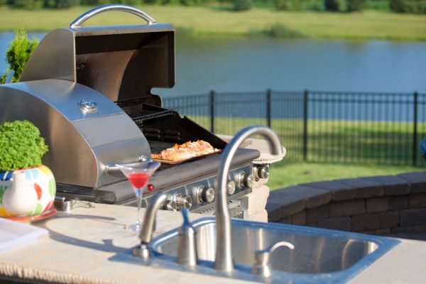 Outdoor Kitchen Plumbing in Sevierville